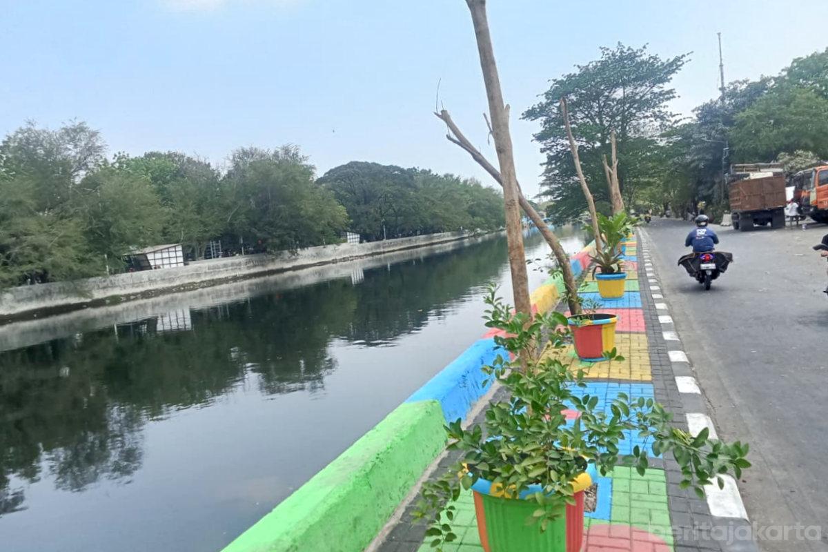 Penataan Kawasan di Jalan Inspeksi Kali Sunter Tuntas Dikerjakan
