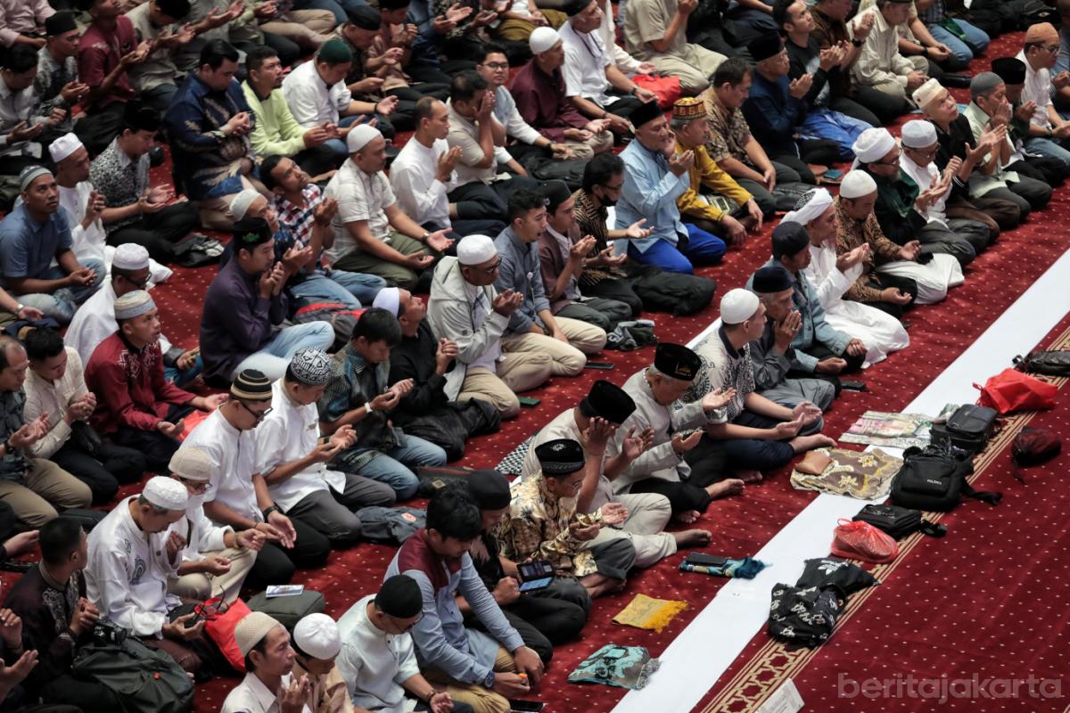 7.Salat Jumat Pertama Ramadhan di Masjid Istiqlal
