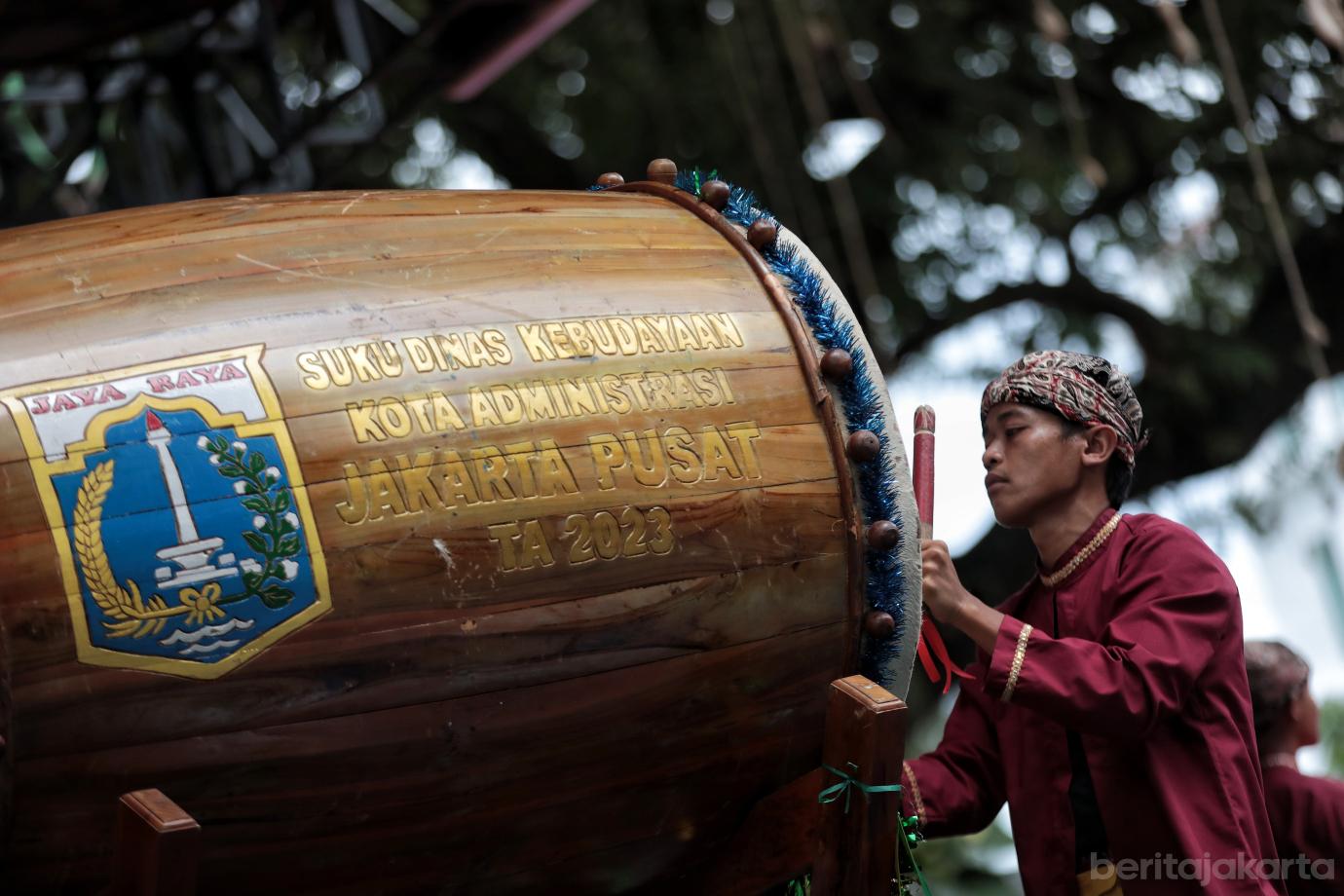 3.16 Peserta Tampil Dalam Festival Bedug Jakpus