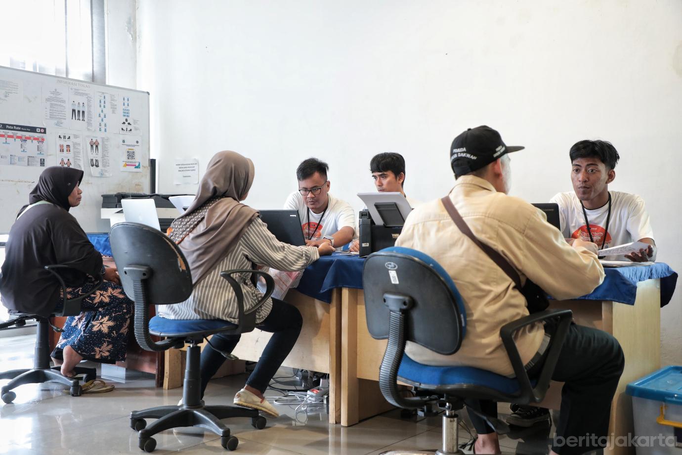 4.Verifikasi Mudik Gratis di Sudinhub Jaktim (1)