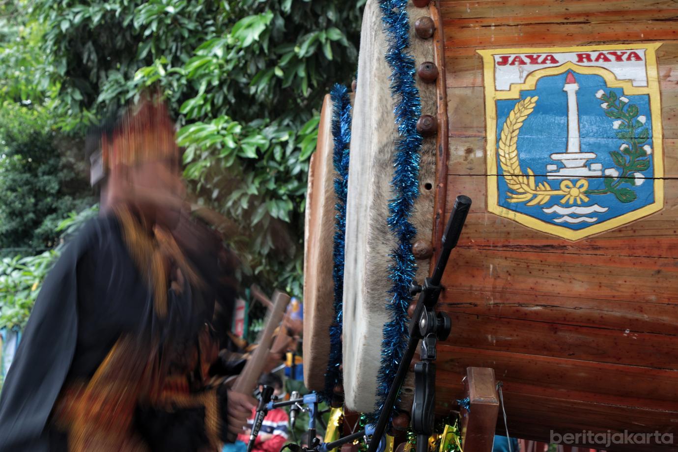 7.16 Peserta Tampil Dalam Festival Bedug Jakpus