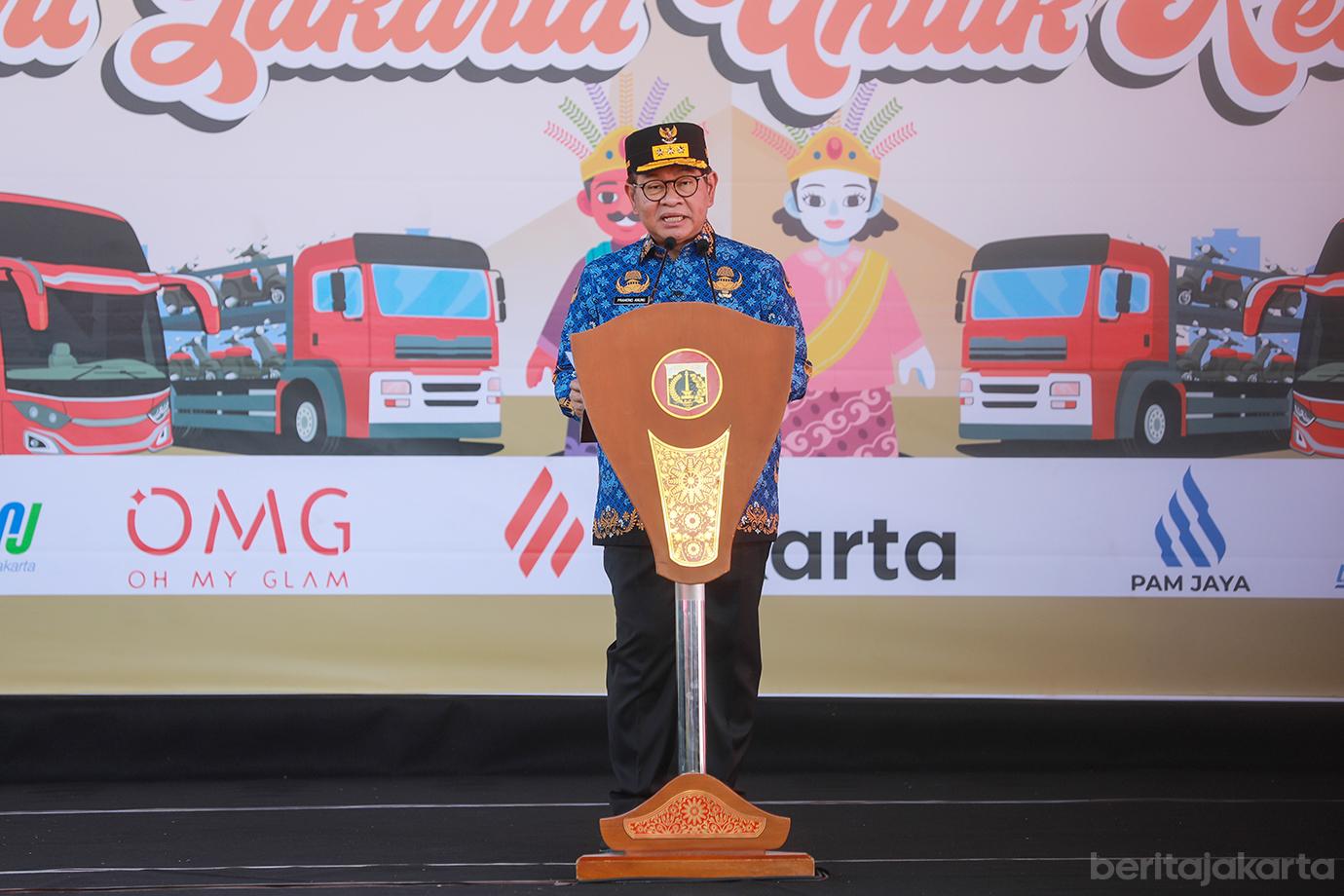 Gub wagub lepas mudik gratis monas 2026 04