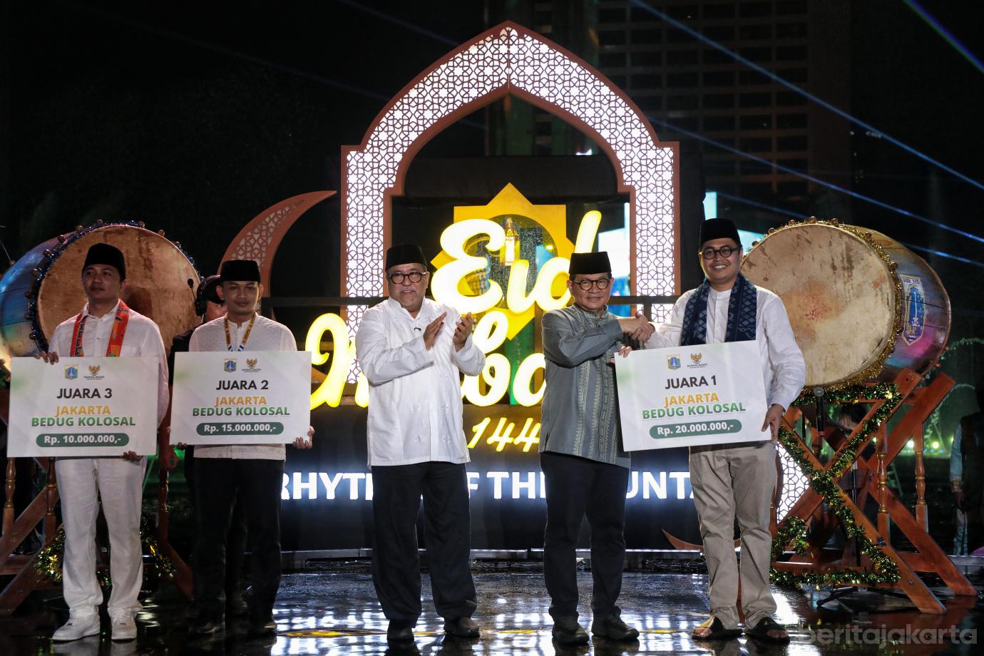 2.Meriahkan Malam Takbiran, Pemprov DKI Gelar Jakarta Bedug Kolosal