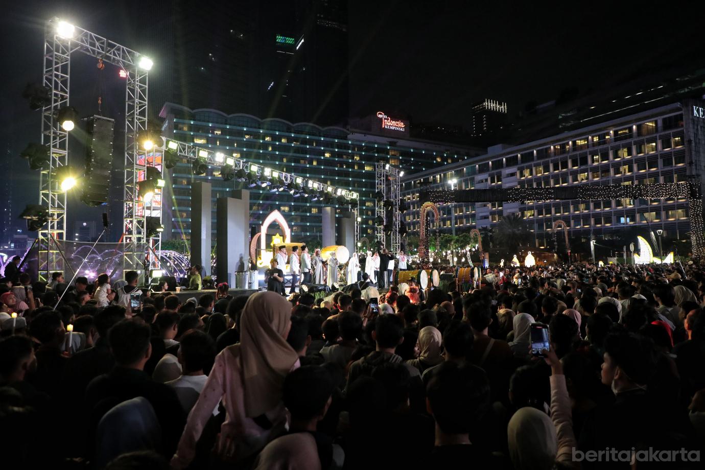9.Meriahkan Malam Takbiran, Pemprov DKI Gelar Jakarta Bedug Kolosal