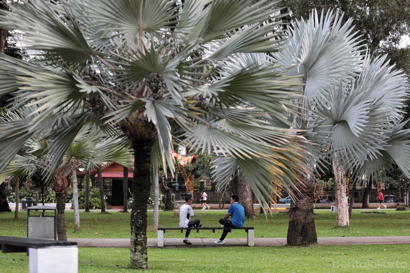 7.Ngabuburit Dengan Olahraga di Taman Lapangan Banteng
