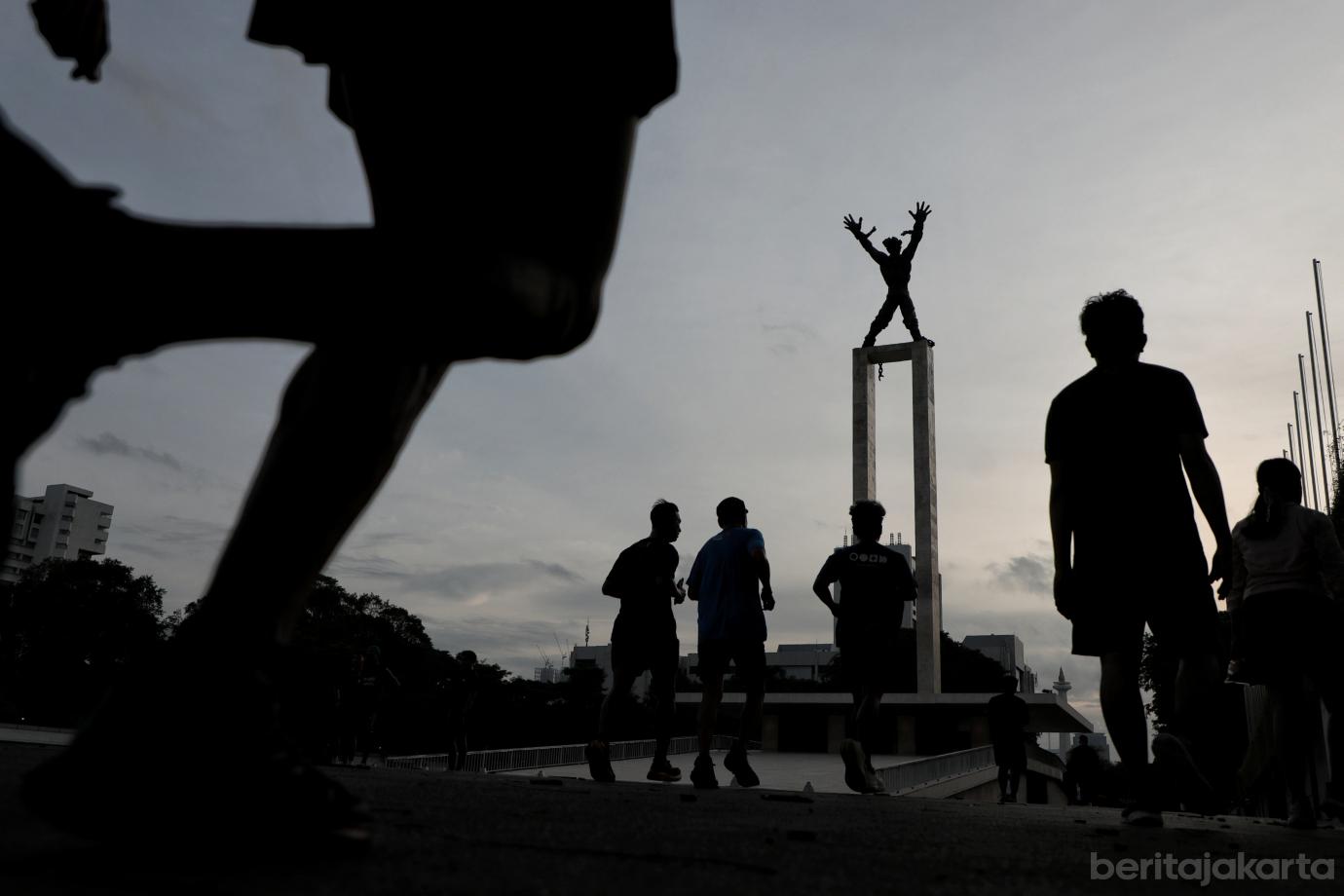 4.Ngabuburit Dengan Olahraga di Taman Lapangan Banteng