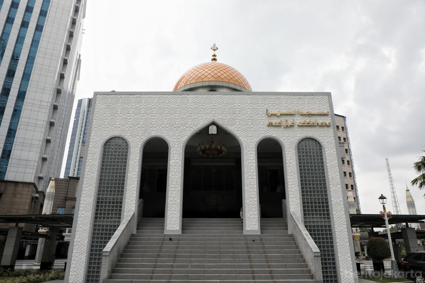 5.Masjid Assahara Yang Bernuansa Masjid Nabawi 