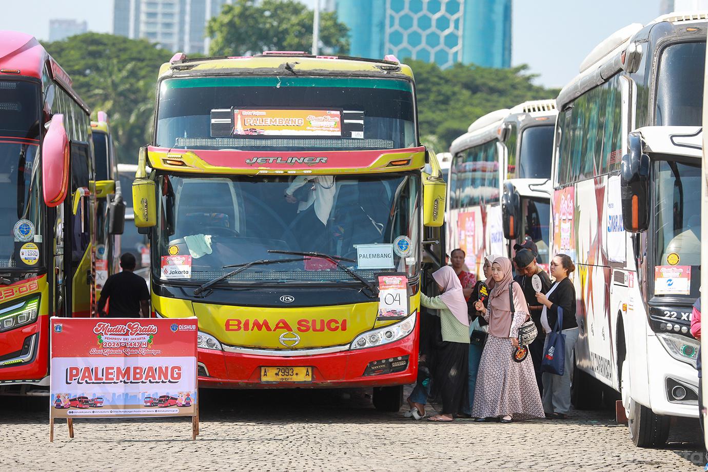 Gub wagub lepas mudik gratis monas 2026 06