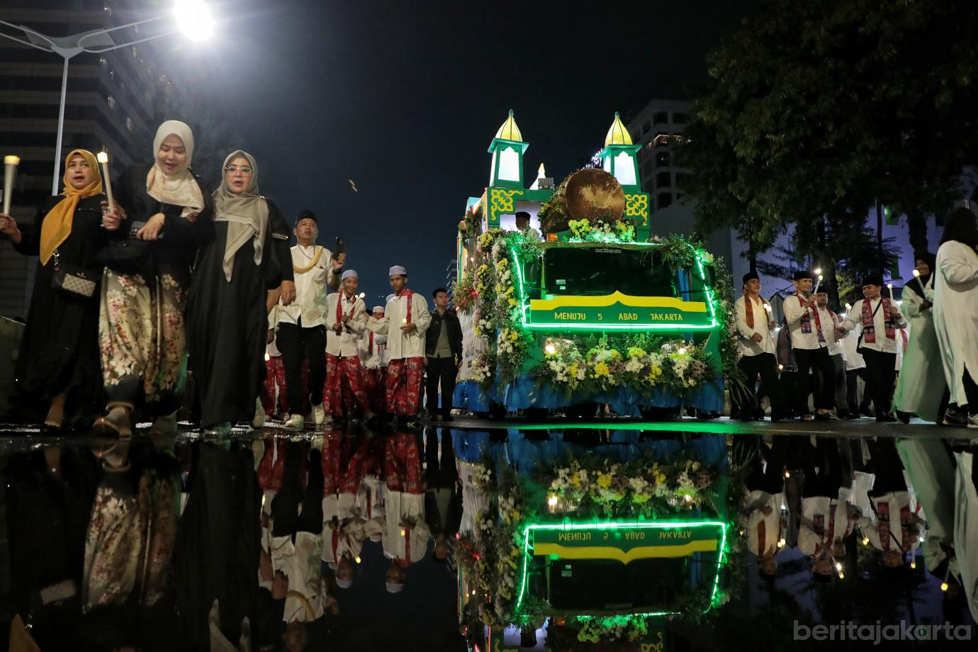 6.Meriahkan Malam Takbiran, Pemprov DKI Gelar Jakarta Bedug Kolosal