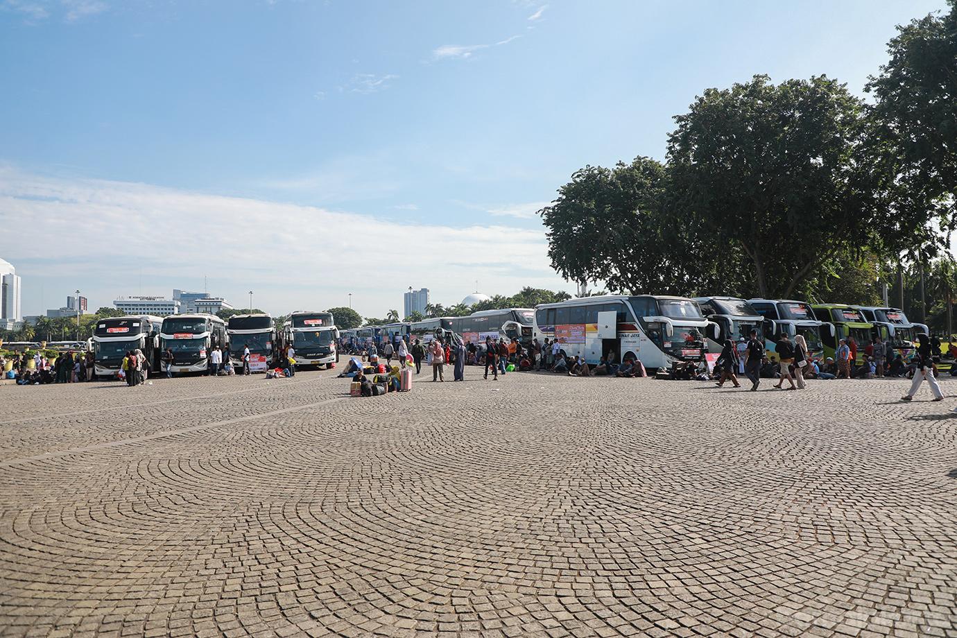 Gub wagub lepas mudik gratis monas 2026 05