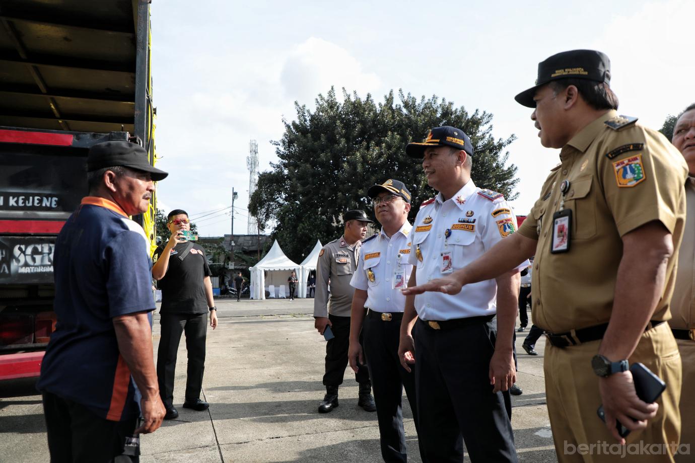 4.Pelepasan Mudik Gratis Sepeda Motor DKI Jakarta