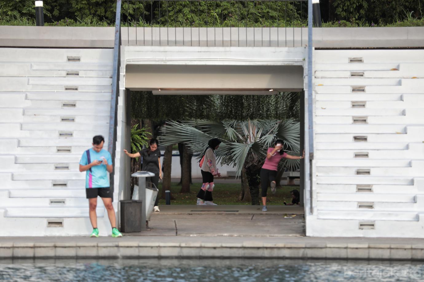 3.Ngabuburit Dengan Olahraga di Taman Lapangan Banteng