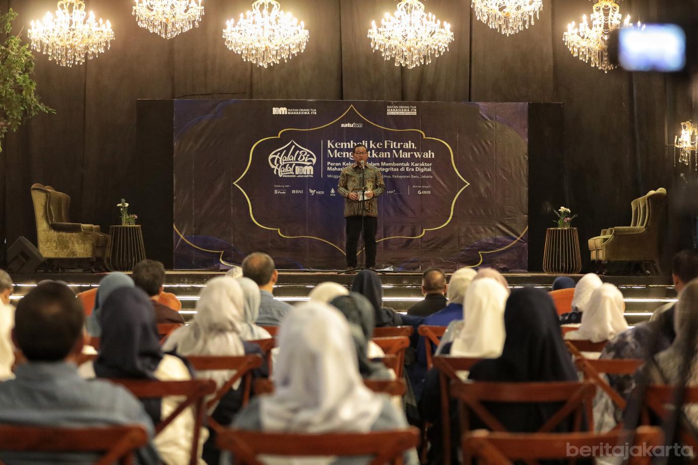 3.Pramono Hadiri Halal Bihalal Ikatan Orang Tua ITB