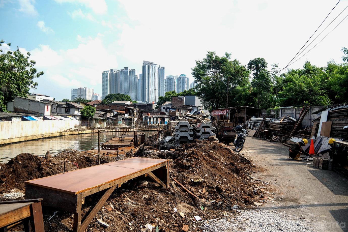 3 Normalisasi Kali Grogol untuk penanggulangan banjir Jakarta 3