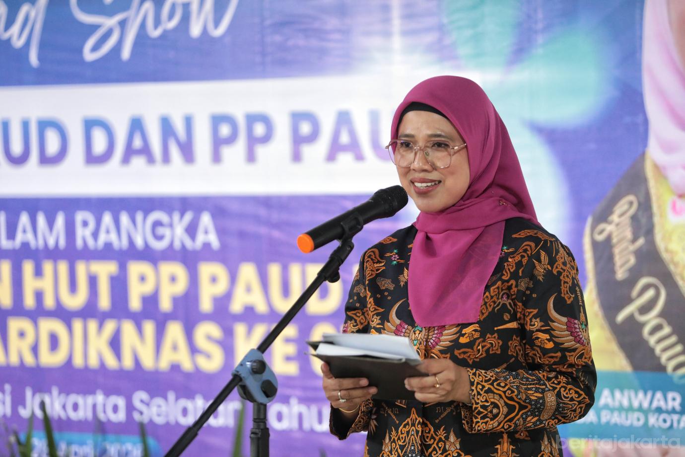 5.DPD PP PAUD DKI Jakarta Kunjungi TK dan PAUD di Pasar Minggu