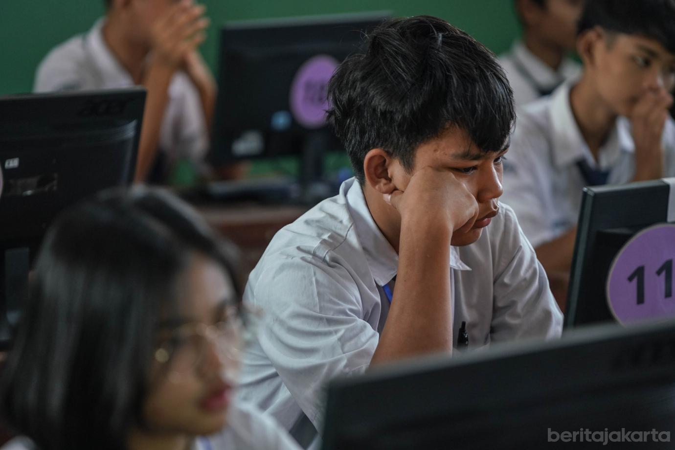 2 Pelaksanaan Tes Kemapuan Akademik di SMPN 61 Jakarta 2