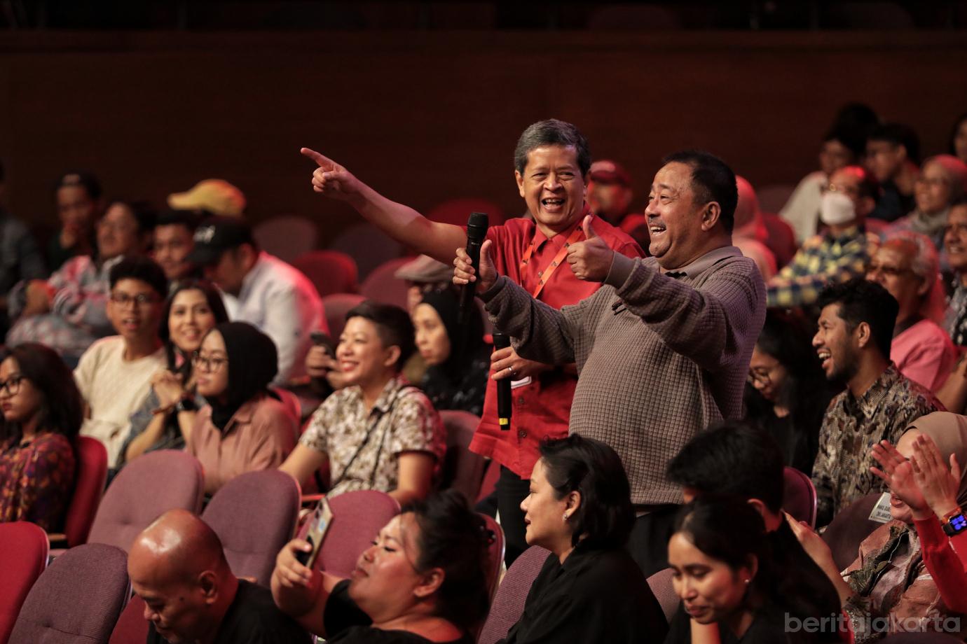 5.Rano Karno Hadiri Jazz Goes to Campus di TIM