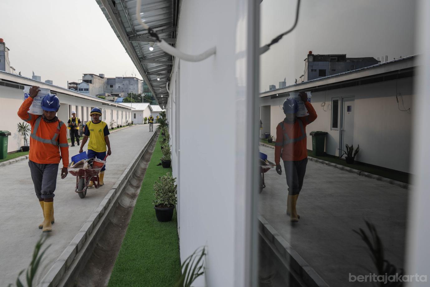 5 Pembangunan Hunian Senen Hampir Rampung 5