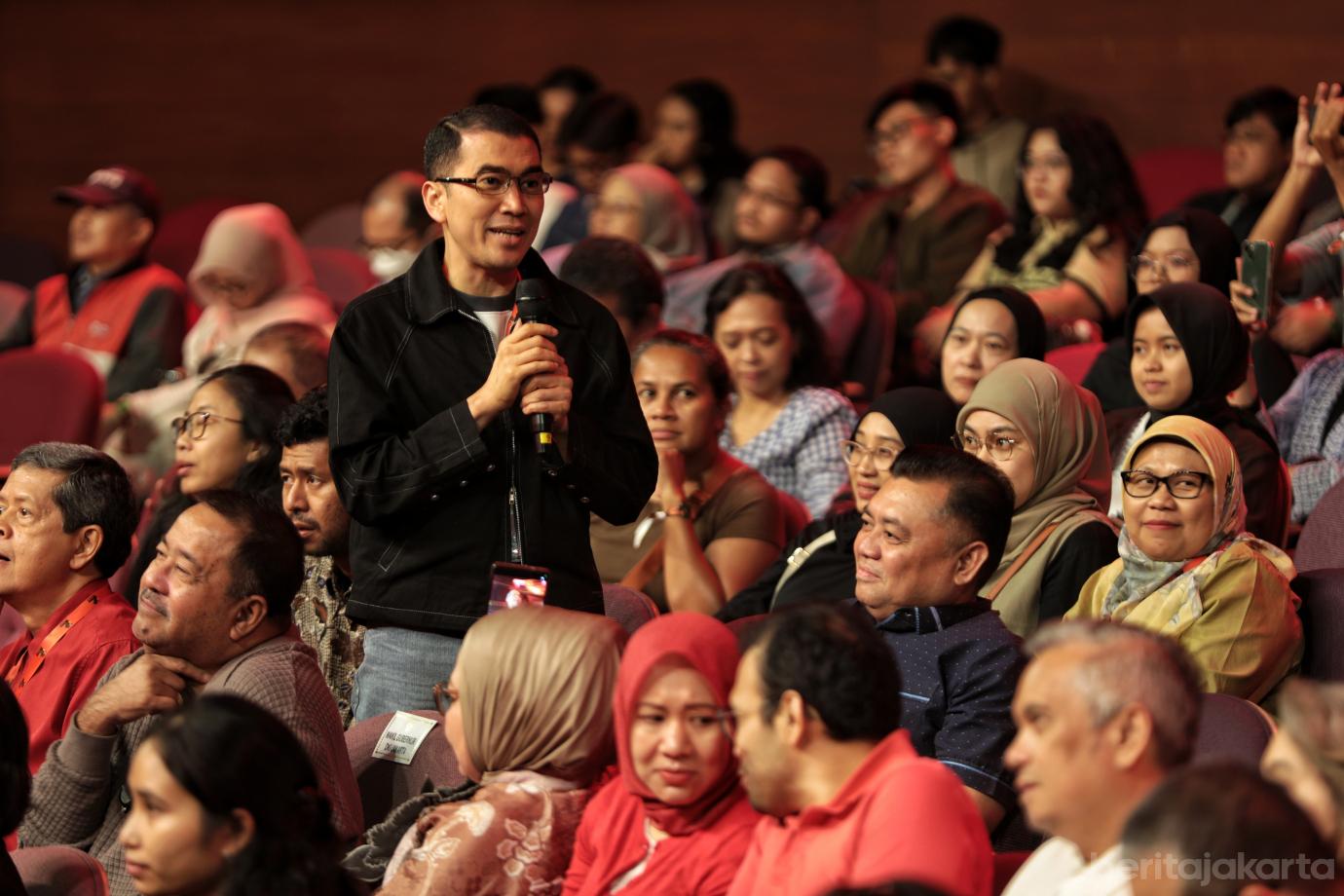 6.Rano Karno Hadiri Jazz Goes to Campus di TIM