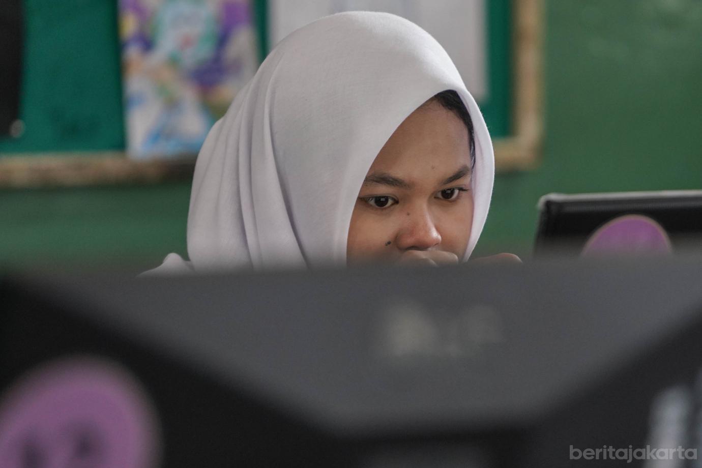7 Pelaksanaan Tes Kemapuan Akademik di SMPN 61 Jakarta 7