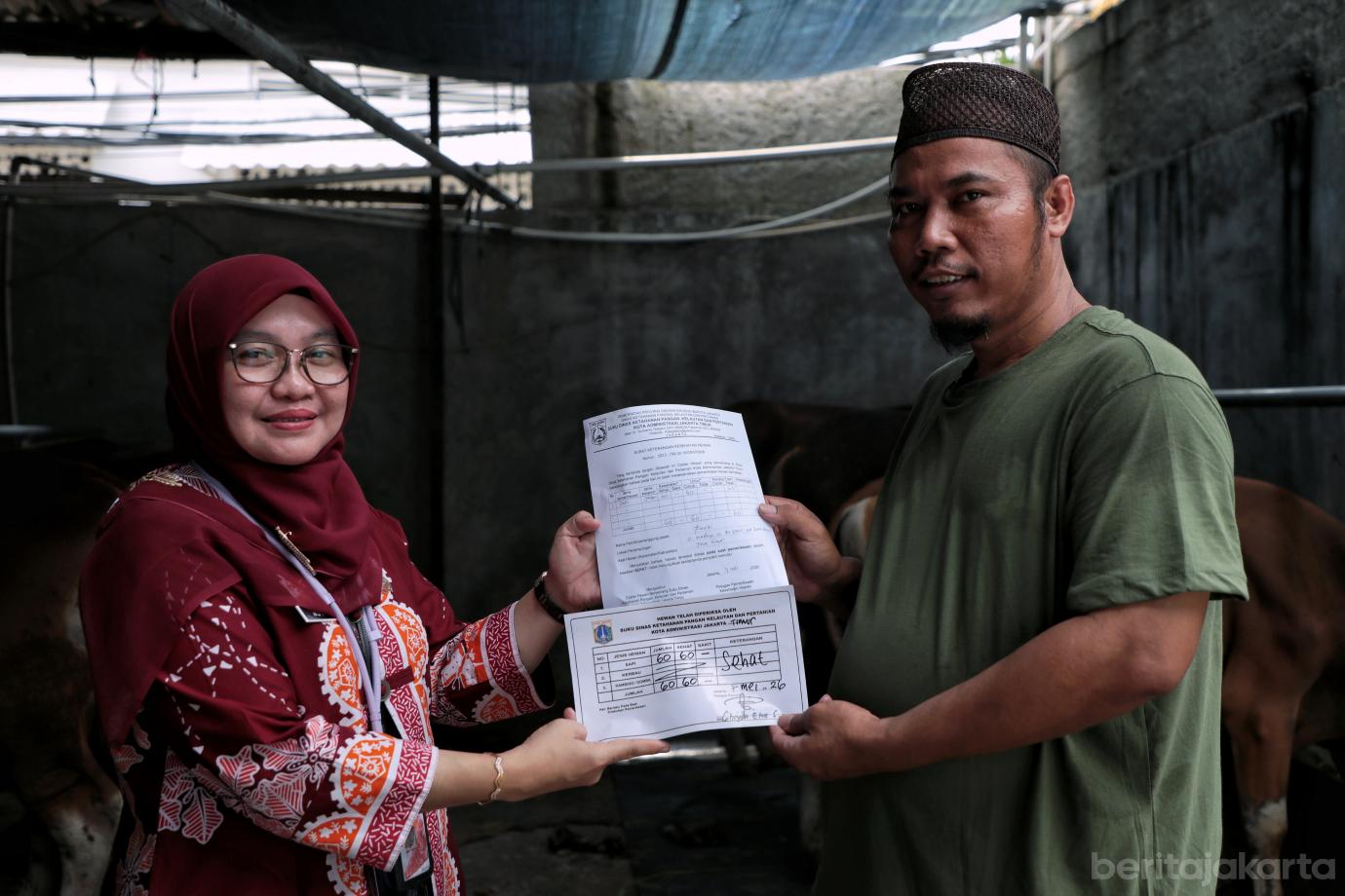 7.Pemeriksaan Hewan Kurban di Duren Sawit