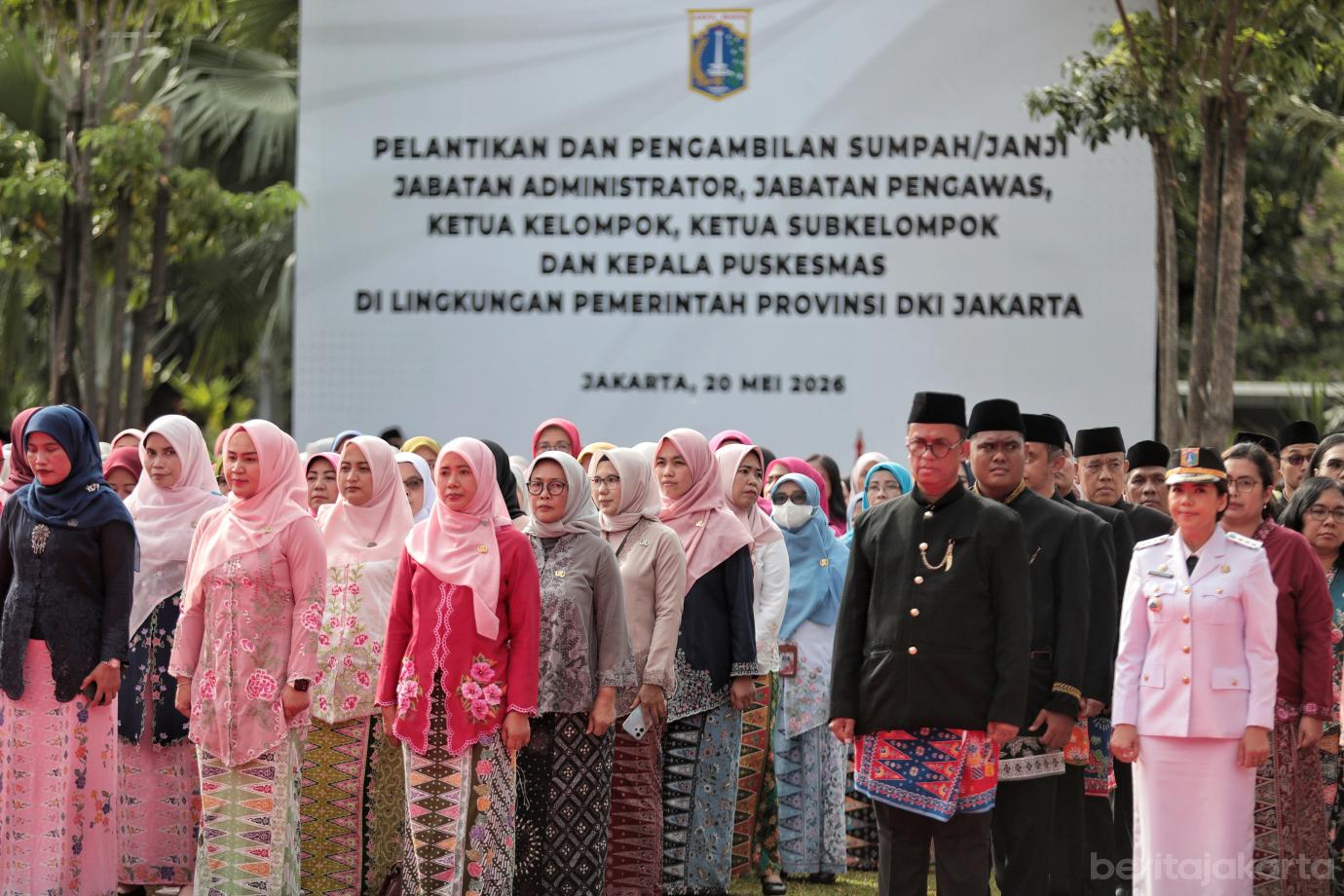 1.Pelantikan Eselon 3 dan 4 DKI Jakarta (1)