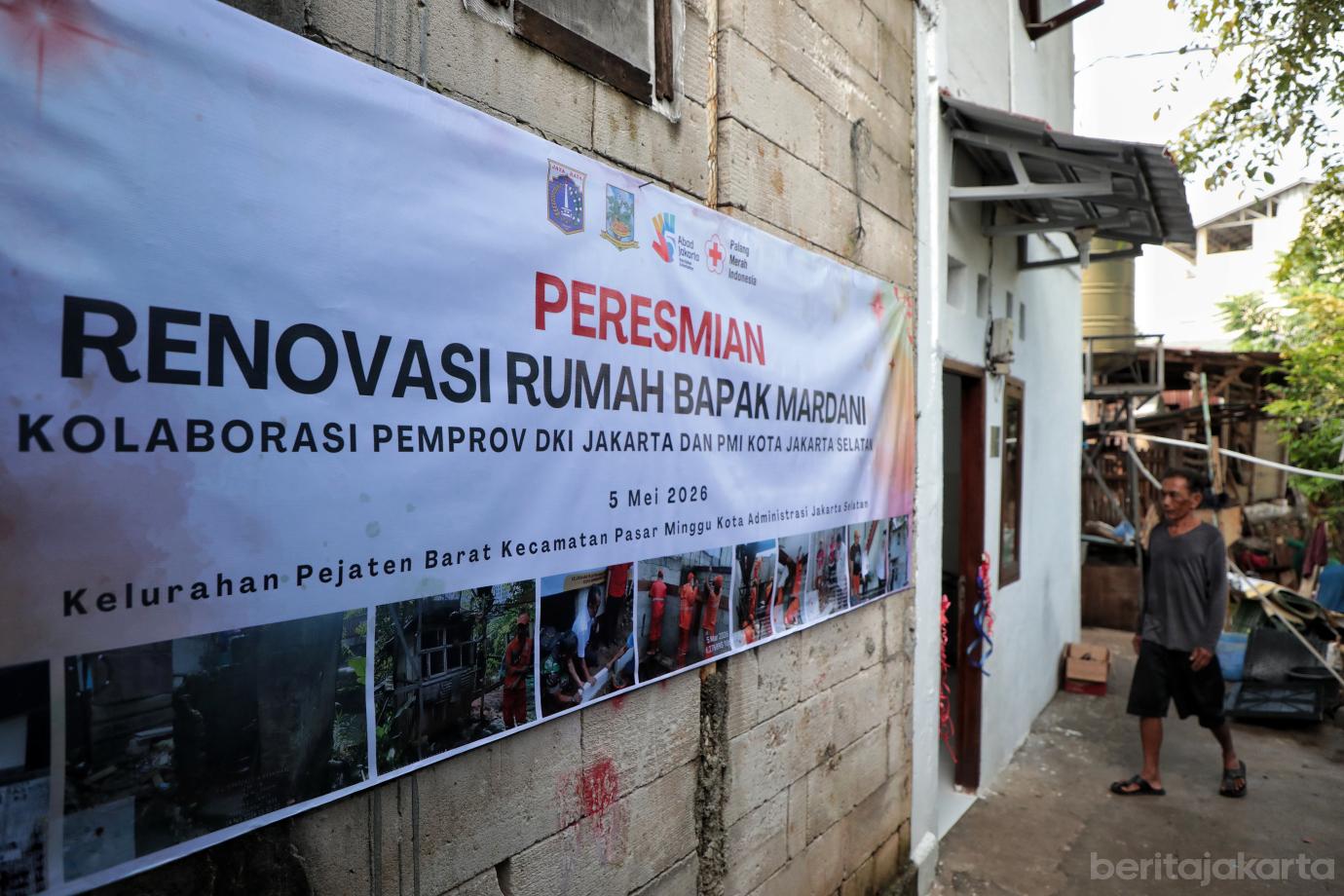 5.Peresmian Bedah Rumah di Pejaten Barat