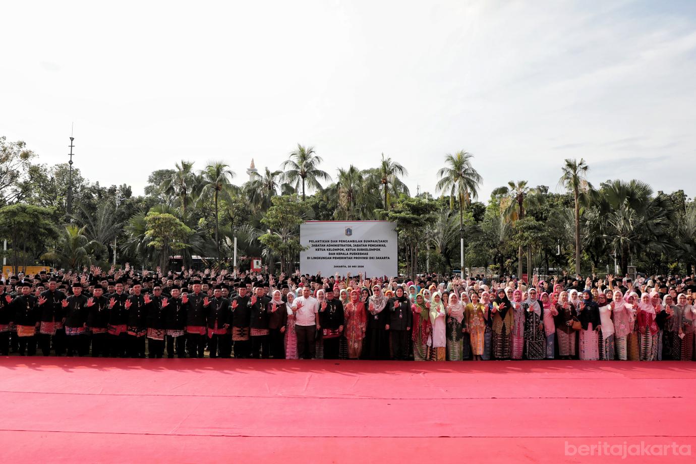 8.Pelantikan Eselon 3 dan 4 DKI Jakarta