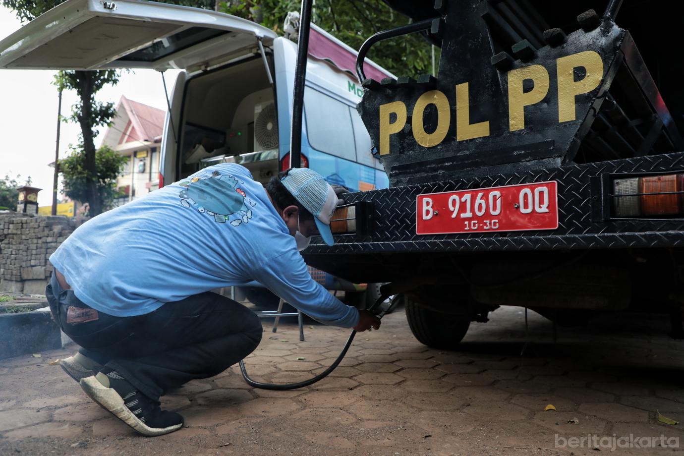 2.Sudin LH Jaksel Targetkan 1.700 Kendaraan Ikuti Uji Emisi Gratis