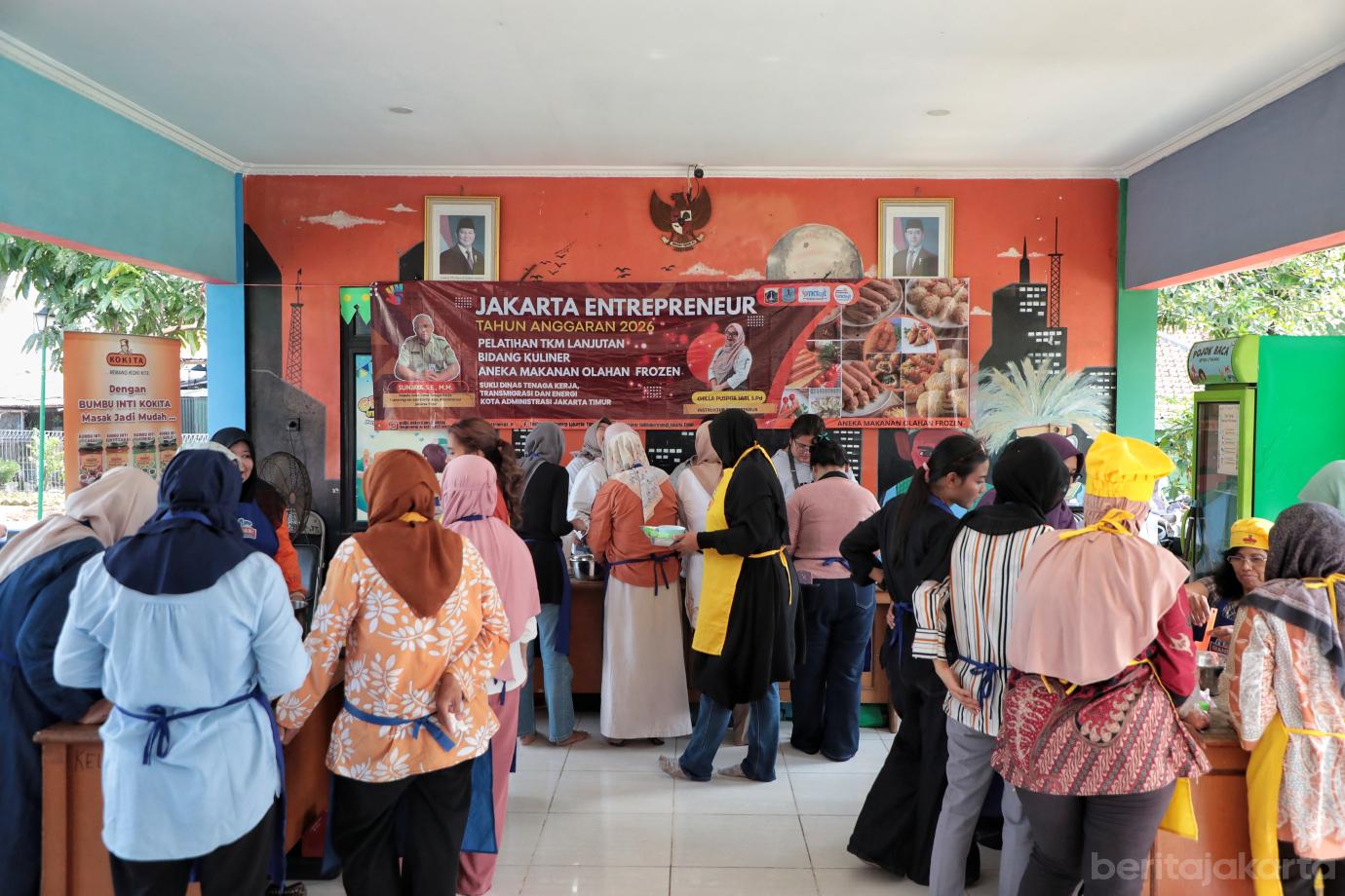 1.100 Peserta Ikuti Pelatihan Pembuatan Olahan Frozen Food