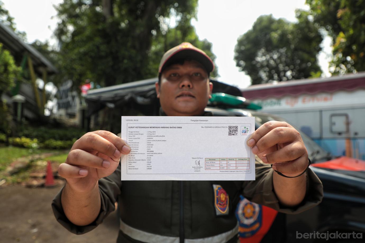 3.Sudin LH Jaksel Targetkan 1.700 Kendaraan Ikuti Uji Emisi Gratis