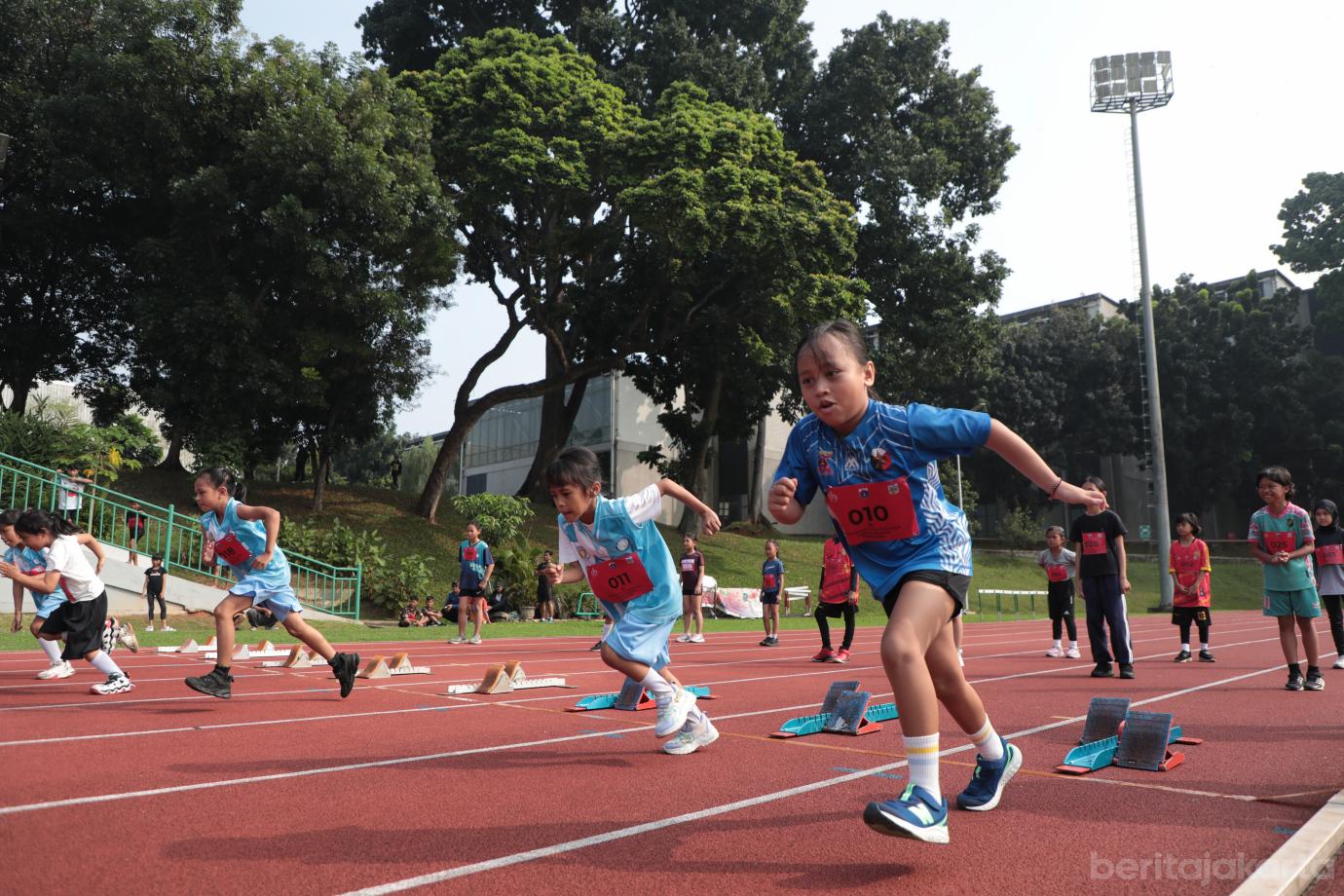2.Kejuaraan Atletik Pelajar Jaksel Diikuti 300 Peserta 