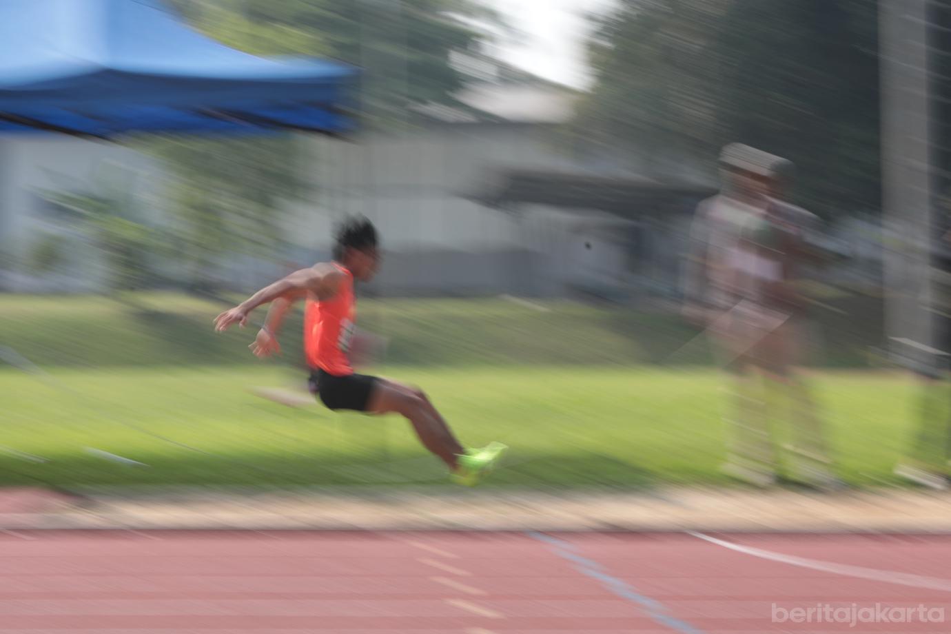 7.Kejuaraan Atletik Pelajar Jaksel Diikuti 300 Peserta 