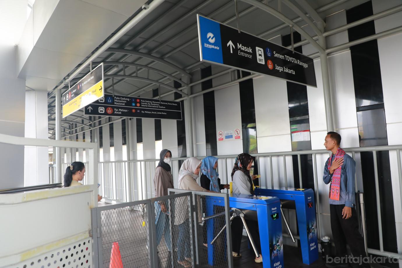 4 jpo senen sentral dibuka lagi