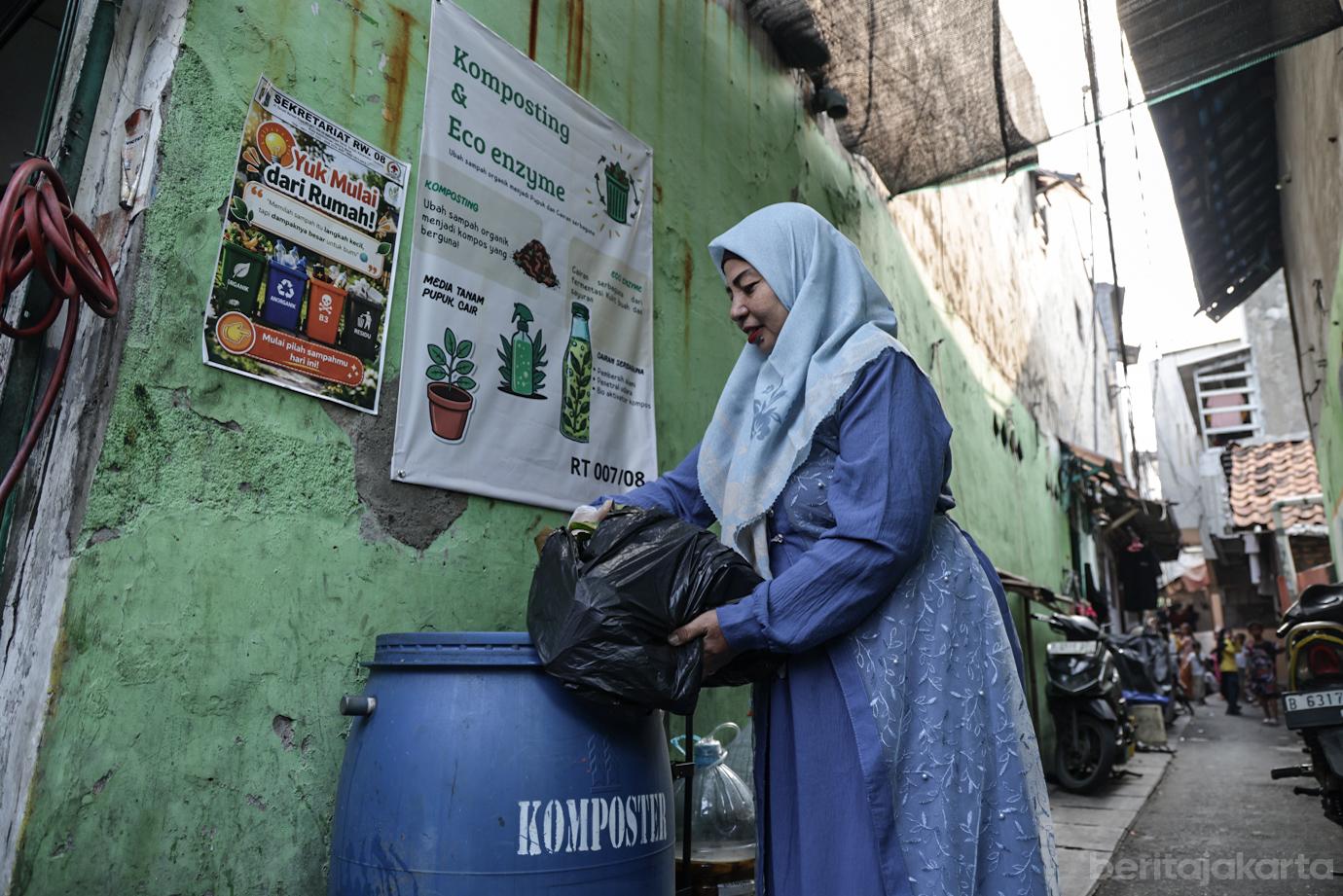 RW 08 Tanah Sereal Gencarkan Gerakan Memilah Sampah dari Rumah  7