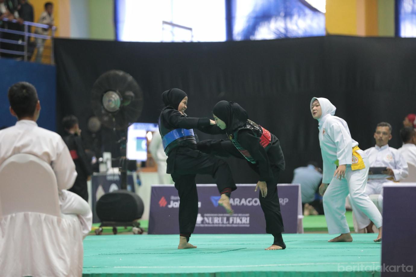 3.1.592 Peserta Ikuti Kejuaraan Pencak Silat Wali Kota Jaksel Cup V