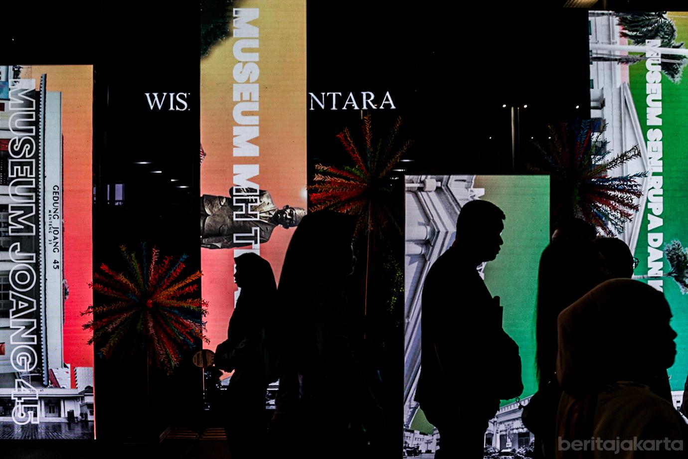 Ribuan Warga Ramaikan Malam Puncak HUT ke499 Jakarta 2