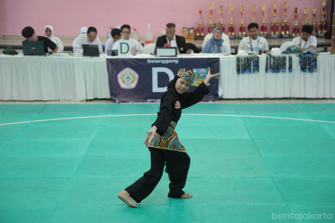 1. 1.592 Peserta Ikuti Kejuaraan Pencak Silat Wali Kota Jaksel Cup V