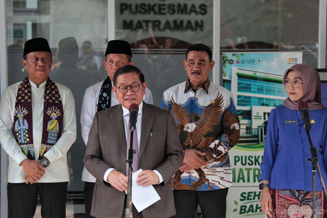 9.Pramono Resmikan Puskesmas Matraman