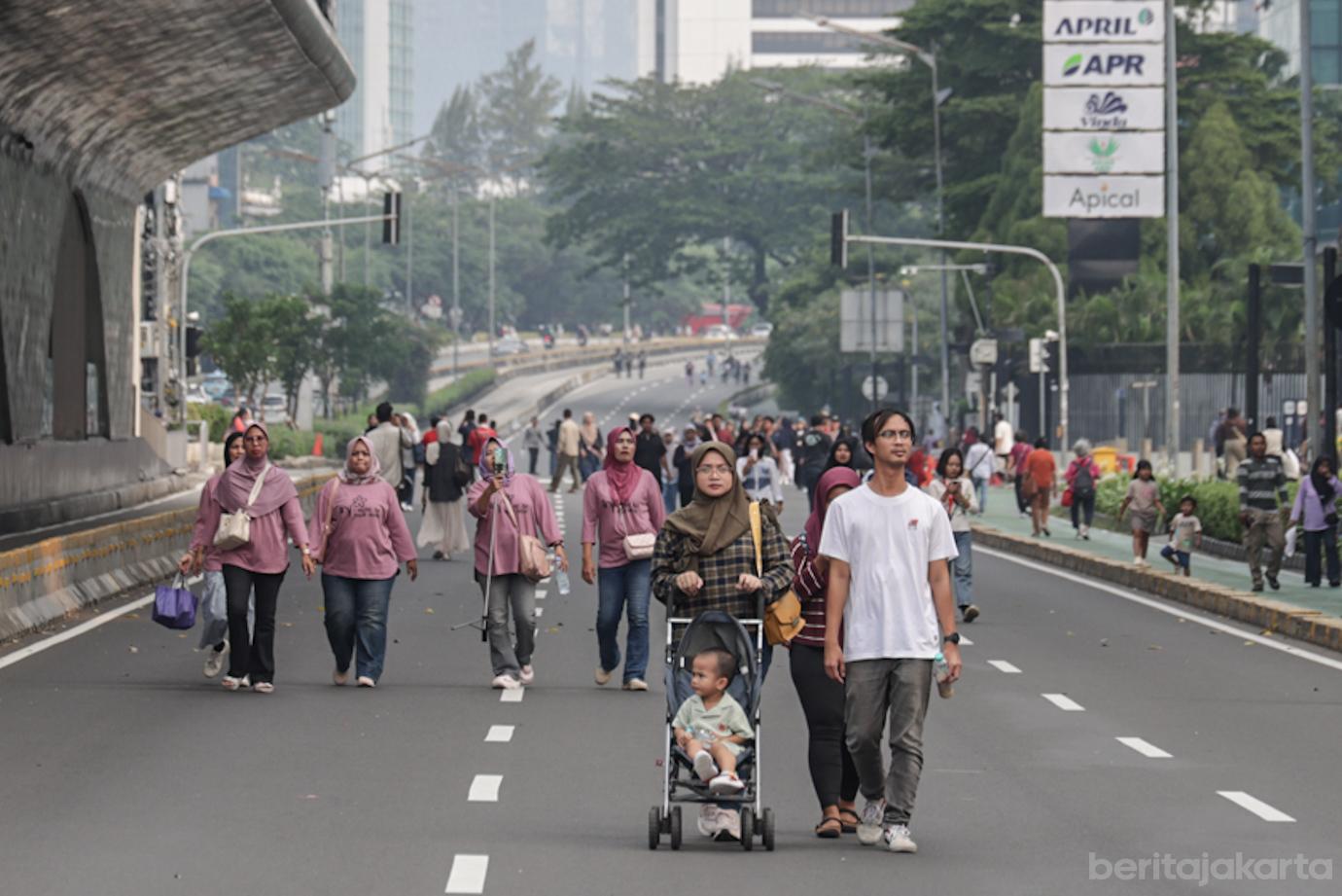 Warga Nikmati Sore di Puncak Perayaan HUT Jakarta ke 499 1
