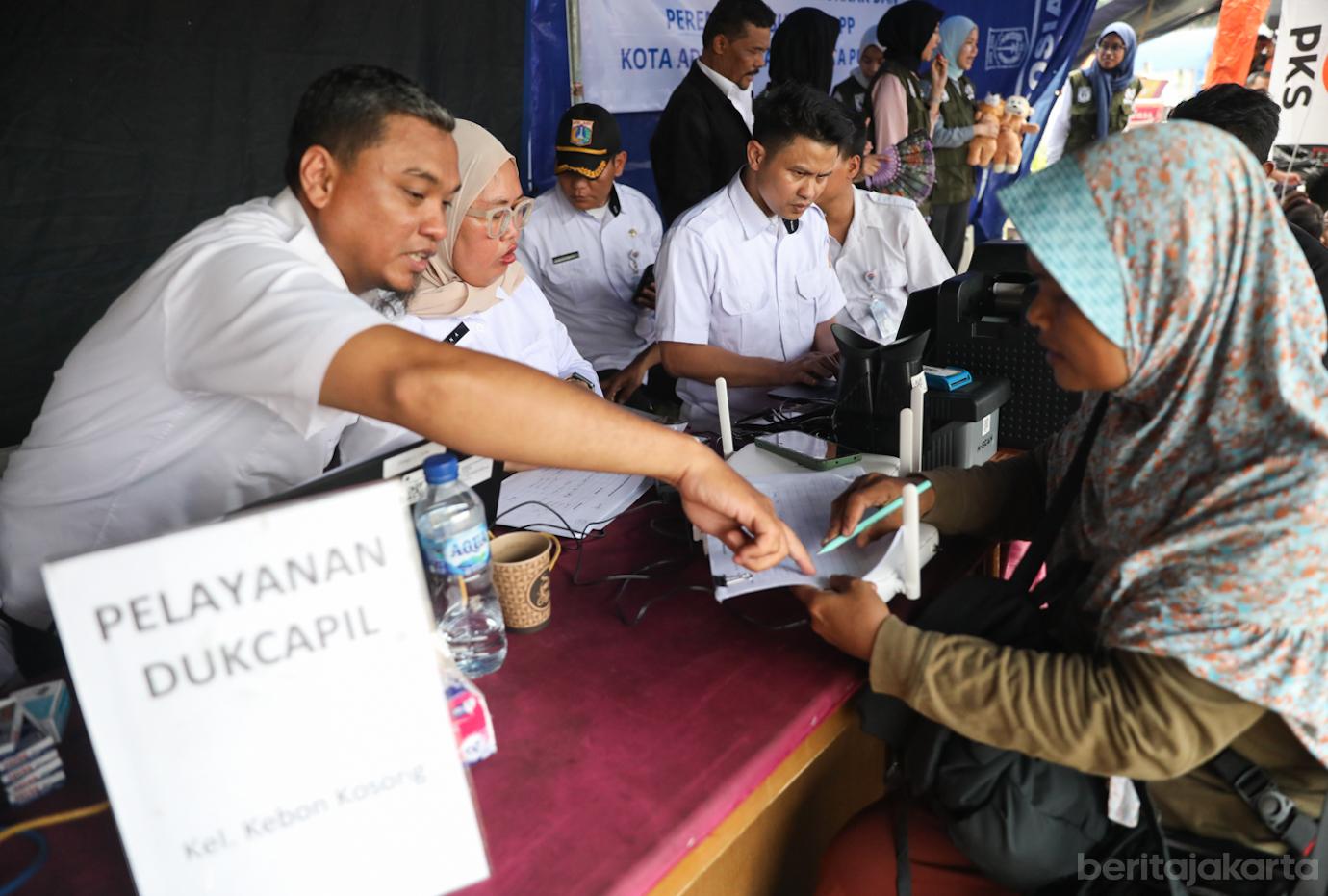 Posko dukcapil kebon kosong 3