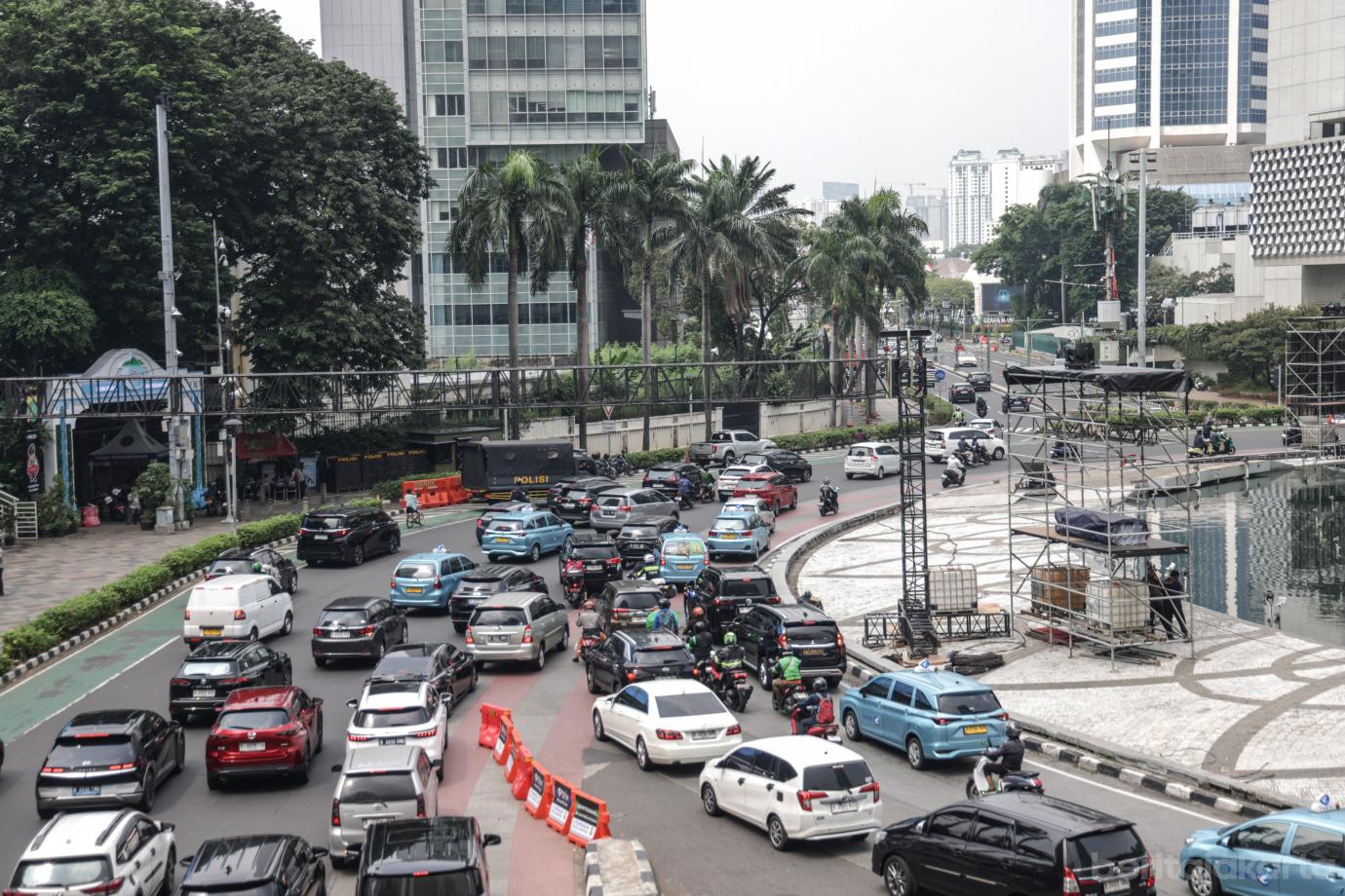 5 Persiapan Perayaan Malam Puncak HUT ke 499 Jakarta 5