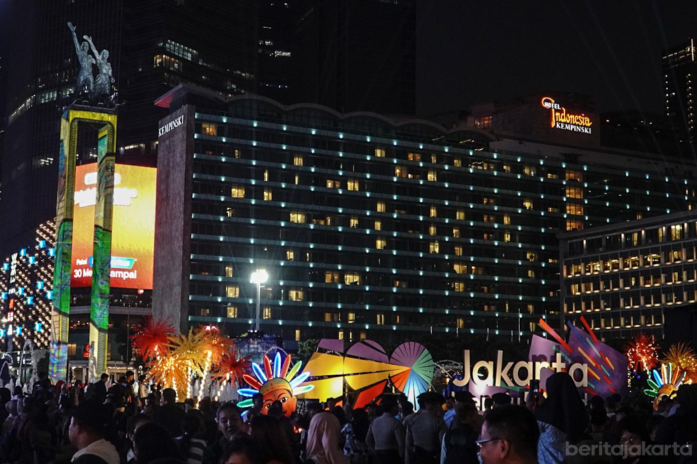 Ribuan Warga Ramaikan Malam Puncak HUT ke499 Jakarta 5