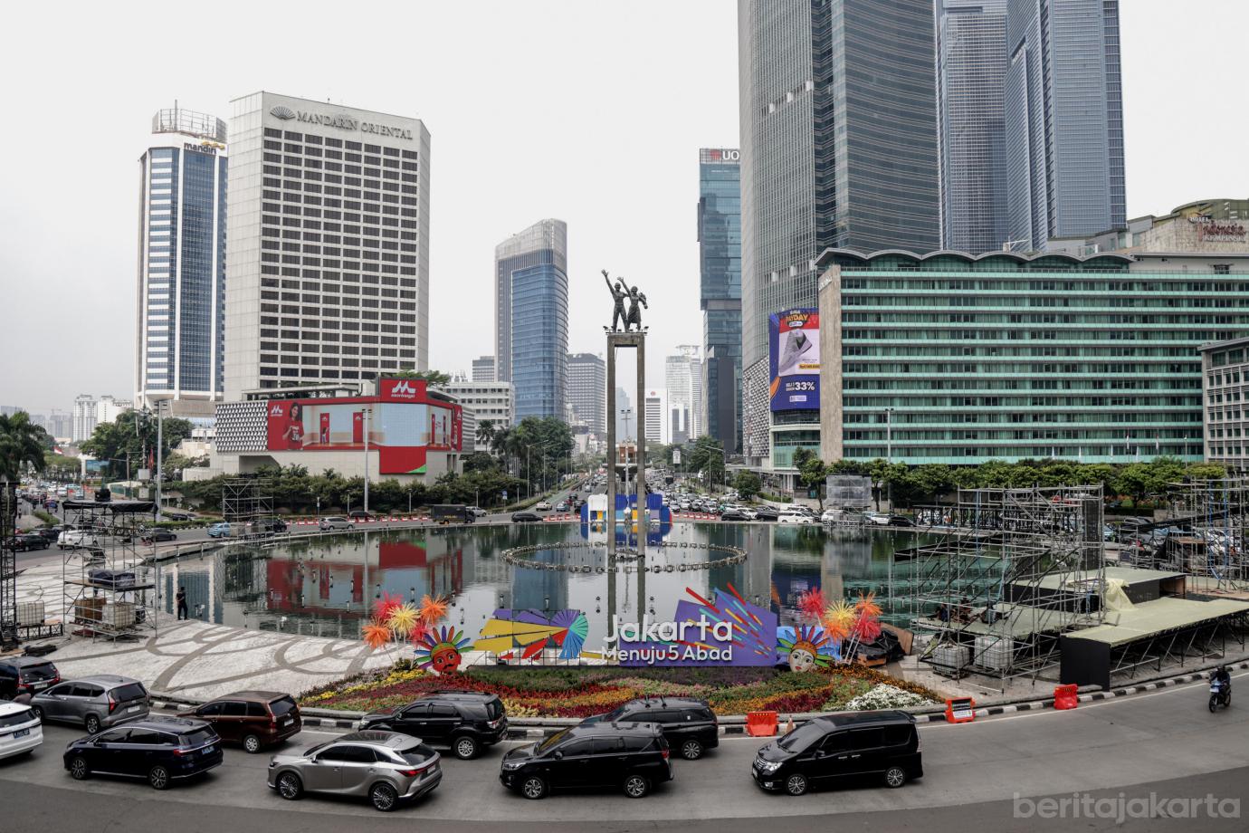 1 Persiapan Perayaan Malam Puncak HUT ke 499 Jakarta 1