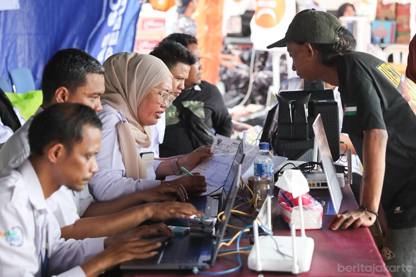 Posko dukcapil kebon kosong 1
