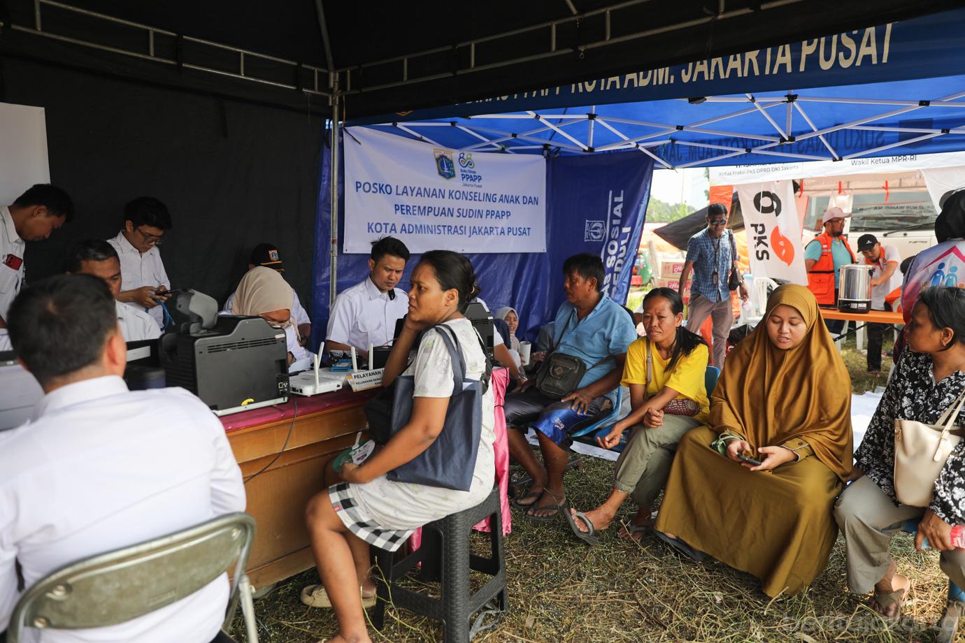 Posko dukcapil kebon kosong 5