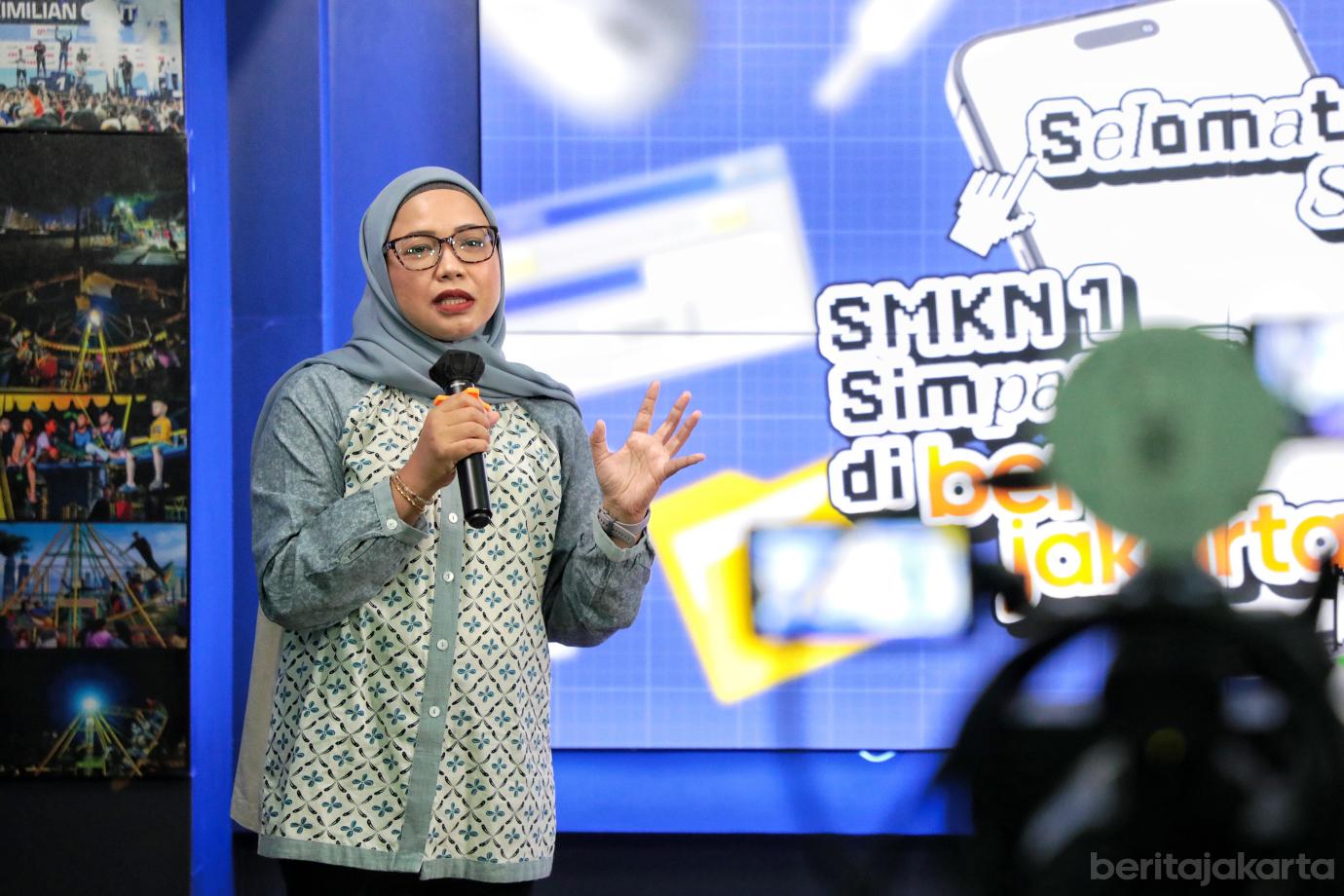 5.Kunjungan SMKN 1 Simpang Pematang ke Berita Jakarta