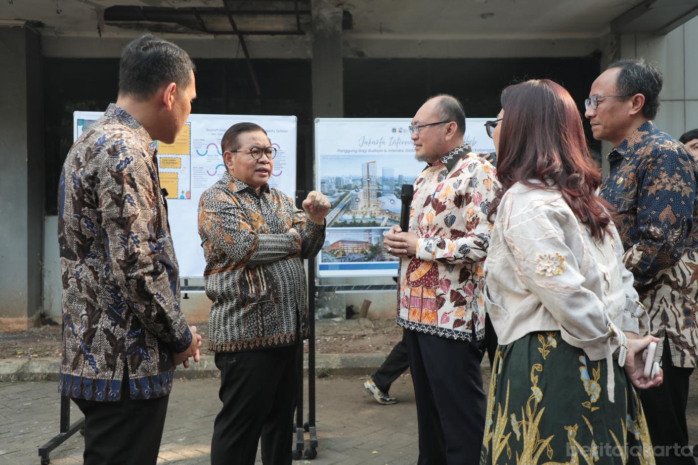 5.Pramono Tinjau Bekas Kantor BPSDM DKI Jakarta