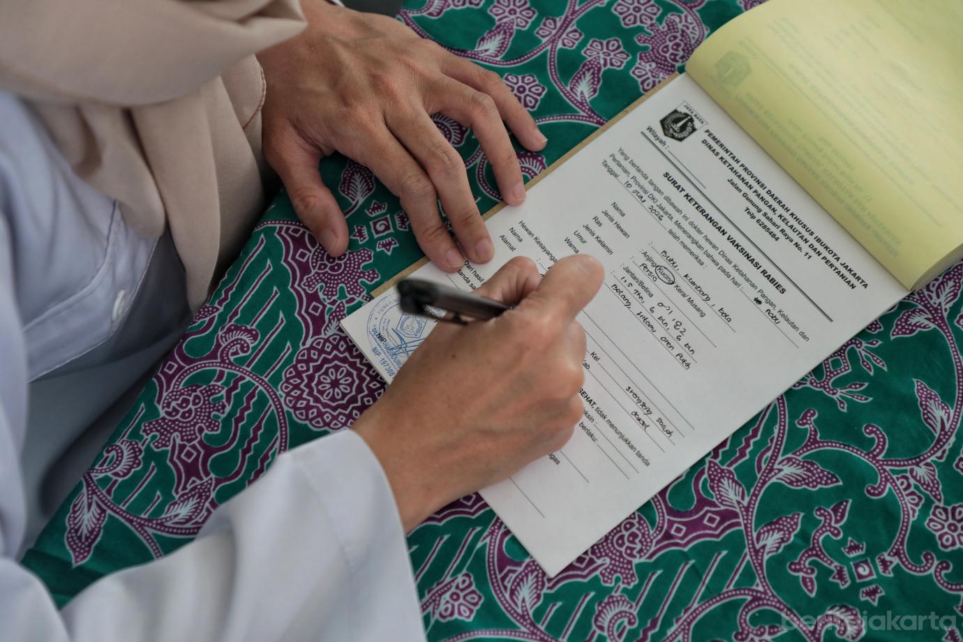 9.Sebanyak 105 HPR Berhasil Divaksinasi di RPTRA Shibi