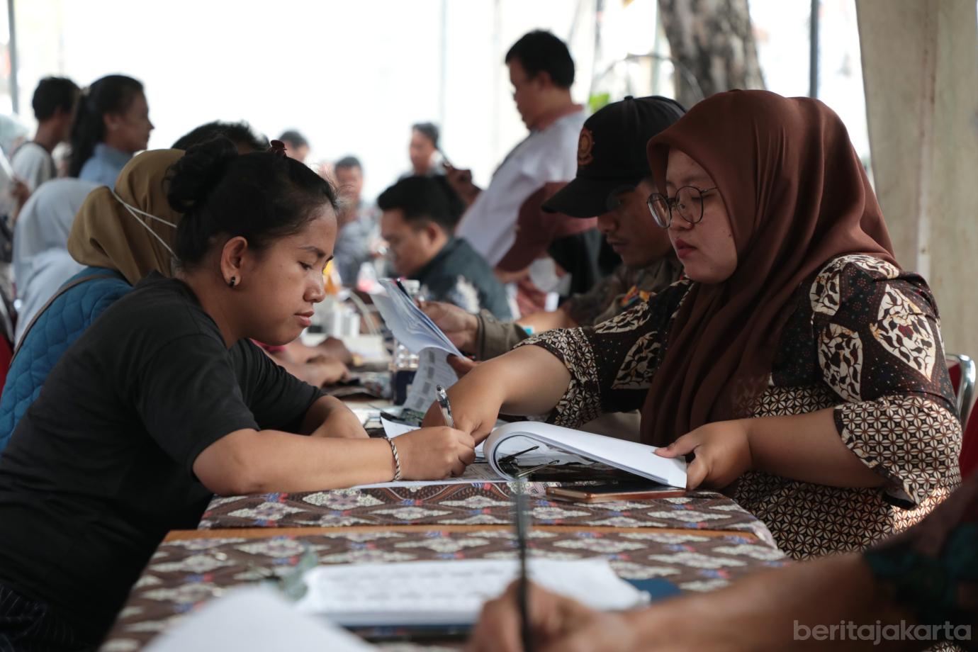 3.Ribuan Warga Utan Panjang Terima Bantuan Pangan (1)